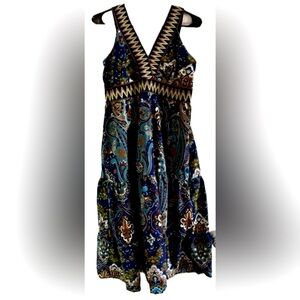 Patterned summer dress